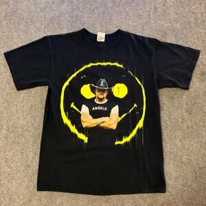 Vintage Tim McGraw Out Loud Summer Tour 2004 Concert T-Shirt Black Mens Medium